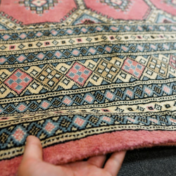 247×203cm【パキスタン手織り絨毯】 9枚目の画像