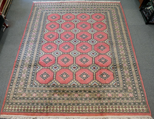 247×203cm【パキスタン手織り絨毯】 2枚目の画像
