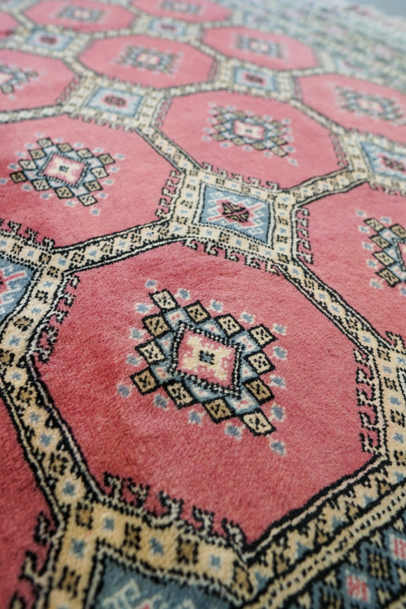247×203cm【パキスタン手織り絨毯】 8枚目の画像