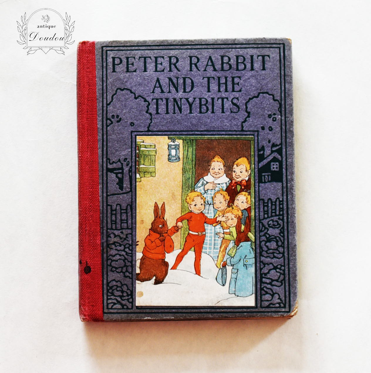 ピーターラビット絵本"PETER RABBIT AND THE TINYBITS"【s0069】