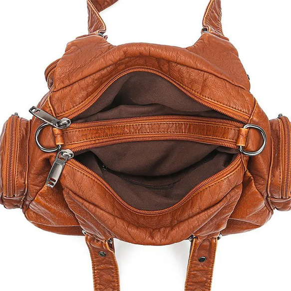 本革のハンドバッグ ショルダーバッグ 2way 女性のための柔らかい本革のハンドバッグ,良質,有名なデザイナーブランド 7枚目の画像