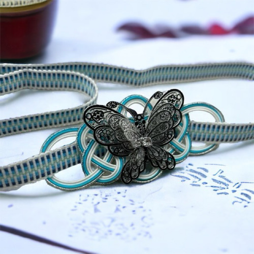 帯締め 青 ブルー 2本セット セット 着物 和装小物 和装 強く 