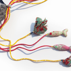 手縫い純綿サイドバックパック刺繍クロスボディバッグ手刺繍ショルダーバッグ手縫いインディゴバッグインディゴクリスマス交換ギフト誕生 14枚目の画像