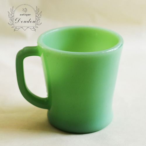 Fire King Jade-ite Dマグ【s0043】 マグカップ doudou-antique 通販