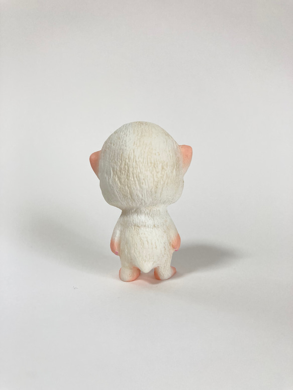 トコトコサル(ホワイト) 4枚目の画像