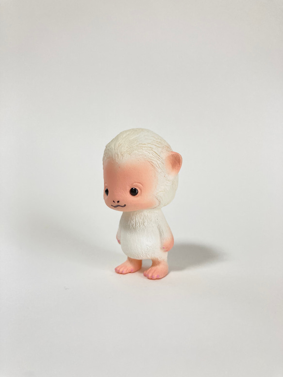 トコトコサル(ホワイト) 1枚目の画像