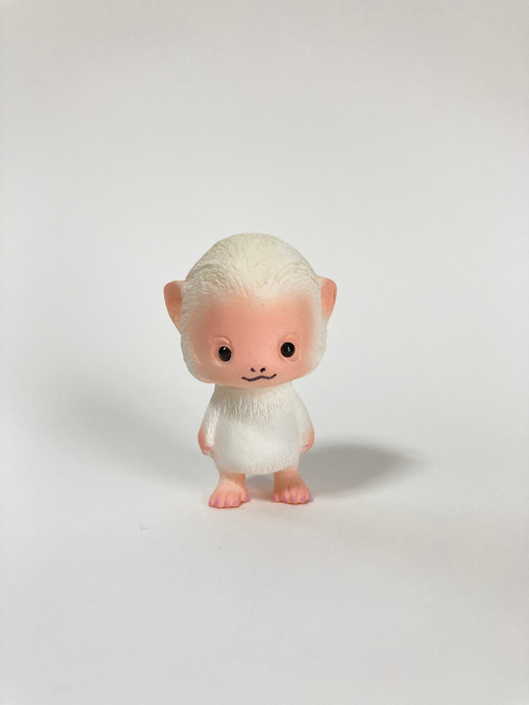 トコトコサル(ホワイト) 2枚目の画像