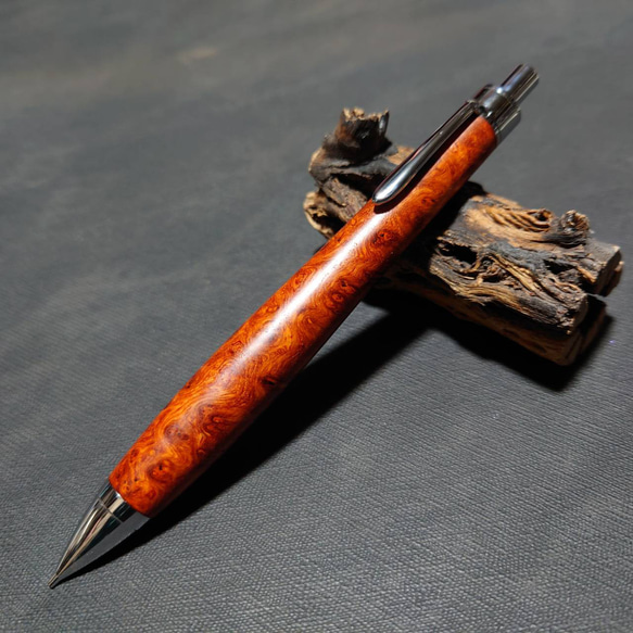 花梨瘤 ウッドシャープペンシル【送料・ギフトボックス無料・当日発送