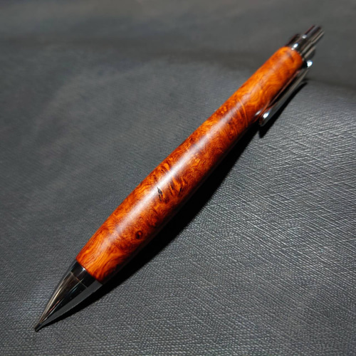 花梨瘤 ウッドシャープペンシル【送料・ギフトボックス無料・当日発送