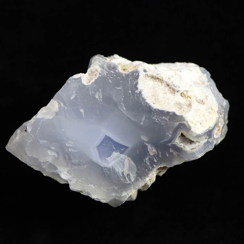 青森県 梵珠山 青 メノウ 瑪瑙 原石 77.5g #94896 天然石 榎本通商