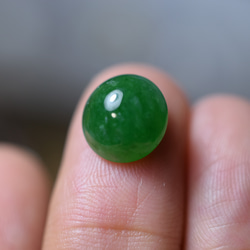RS5-94 上品 宝石質 深緑 ミャンマー産天然 A貨 本翡翠 ルース 裸石 硬玉 ジェダイト 4枚目の画像