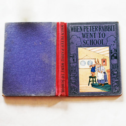 ピーターラビット絵本1921年"WHEN PETER RABBIT WENT TO SCHOOL"【s0070】 2枚目の画像
