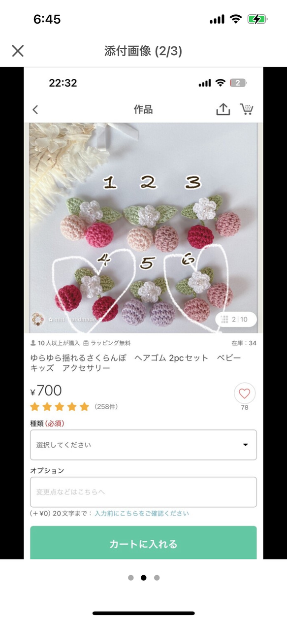 Kaho様専用ページ 3枚目の画像