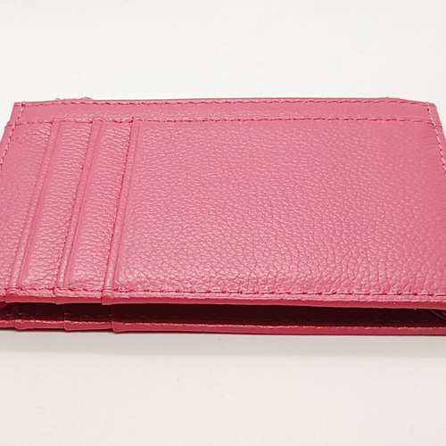 カードケース コインケース パスケース ファスナー付き 本革 レザー