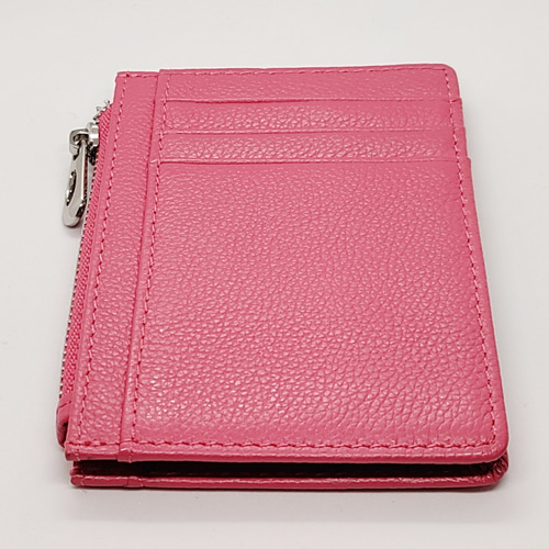 カードケース コインケース パスケース ファスナー付き 本革