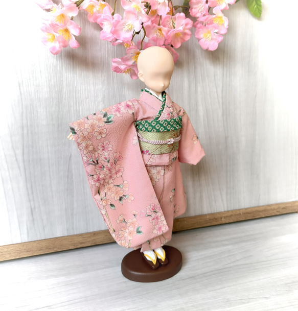 春桜【22cmドール振袖着物】 3枚目の画像