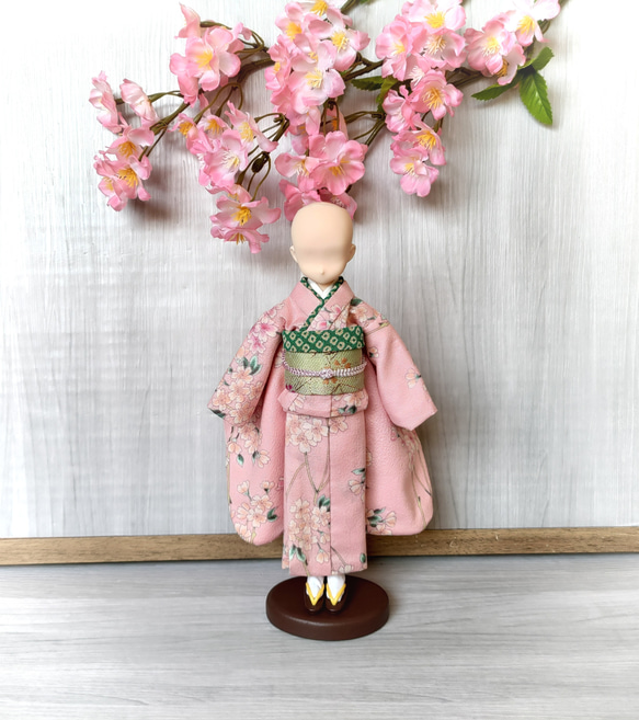 春桜【22cmドール振袖着物】 1枚目の画像