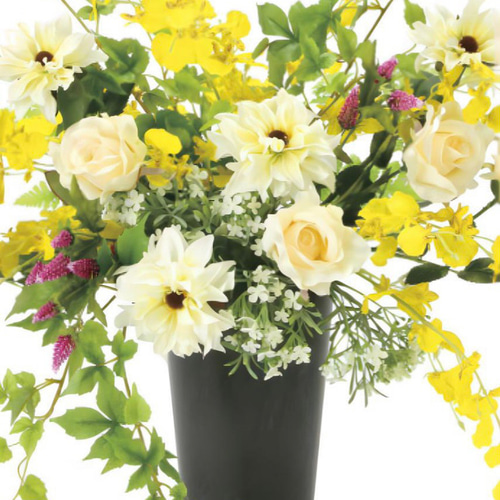 光触媒人工観葉植物ウォールグリーンフェイクグリーンツインソフトローズ