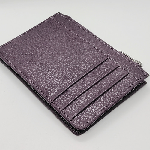 LOEWE コインカードホルダー 新作 カードケース コインケース 紫 パープル LOEWE】Knot coin cardholder コインカードホルダー (LOEWE