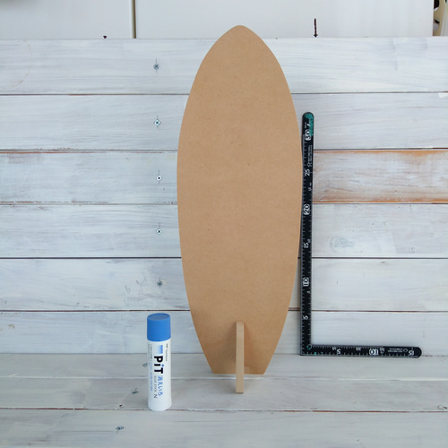 MDFアートボード（自立型サーフボードLサイズ） レジン・樹脂 kona