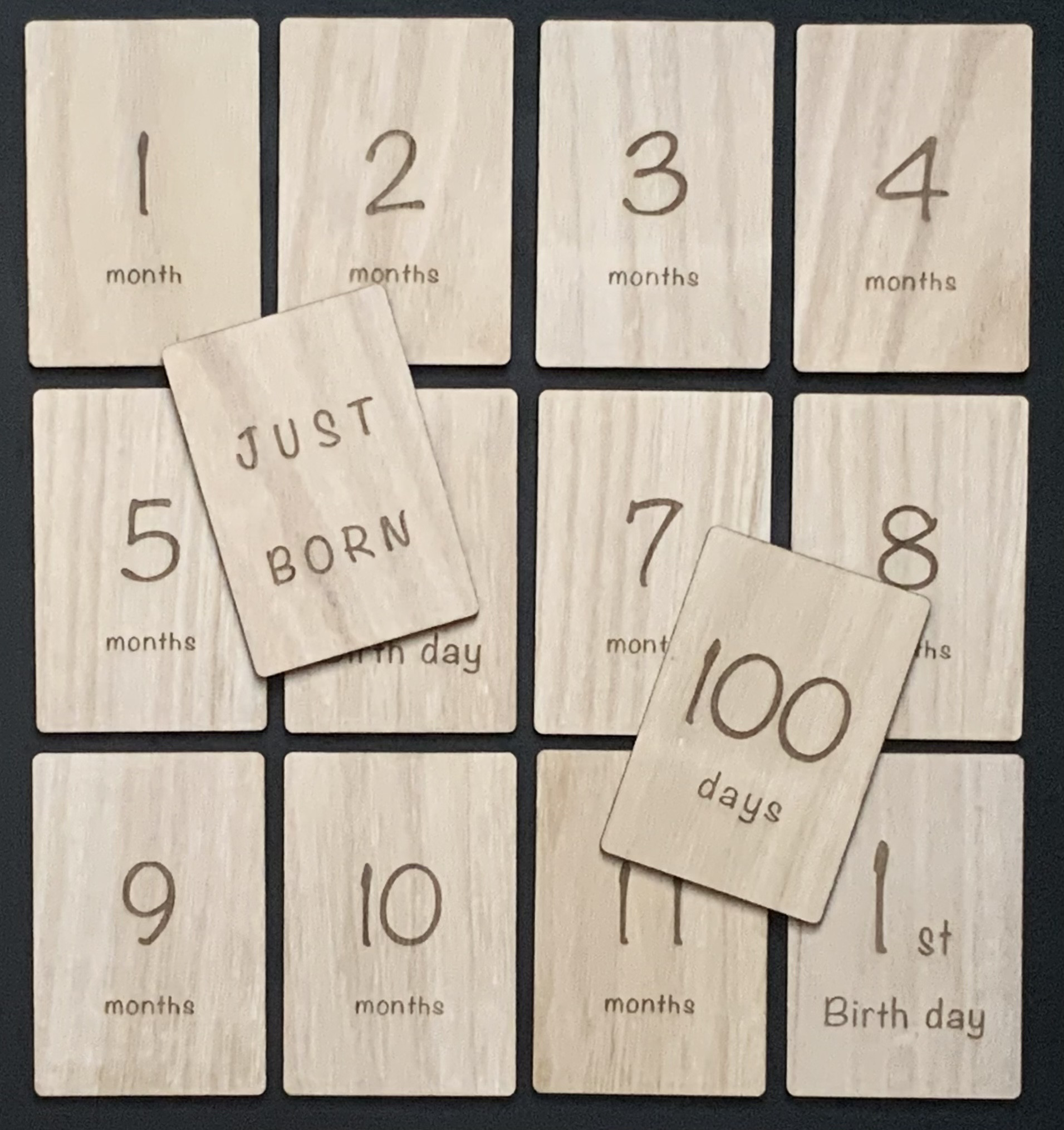 クラフトパンチ 月齢カード オーダー受付中！！