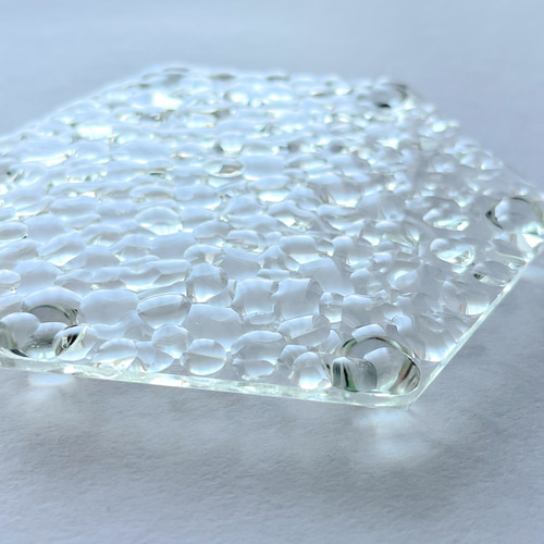 六角水のプレート(クリア) / アクセサリートレイ / オブジェ / 什器
