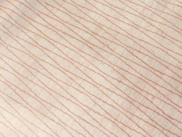 ～Series紬…デザイン選択・正絹紬・立涌文様渋浅橙～