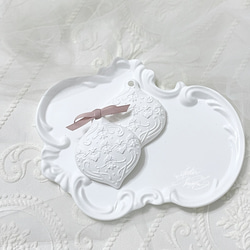 アラベスク柄 オーナメント ◇ アロマストーン 4枚目の画像