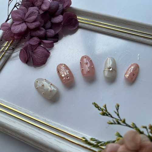 愁様ご確認用☆オーダーネイルチップ ドットネイル見本/オーダーメイド/ネイルチップ/ジェルネイル/ネイル