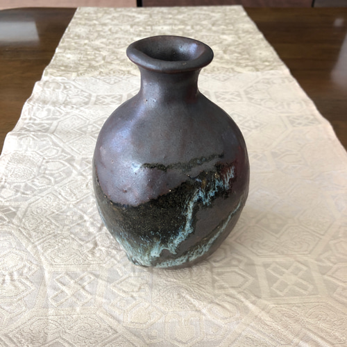 花瓶 トックリ 神の倉山陶芸家 自然釉薬 一輪挿し・花瓶・花器 神ノ倉