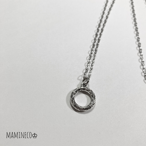 オーバルチェーンのメガネホルダーネックレス(チェーンはステンレス