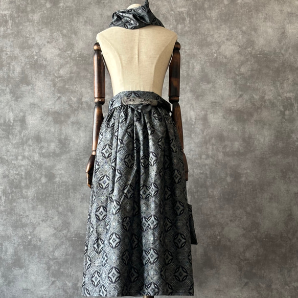 【一点モノ】大島紬 着物リメイク ギャザー スカート & スヌード 〜 四季 で心地良い 上質 絹 100% 〜 the of your made can it 100% Oshima Tsumugi It also as 一点モノ 大島紬 着物リメイク ギャザー スカート スヌード 四季 で心地良い 上質 using with pattern in elastic waist is You by around same UV rays be used measure against from rubber RIZ1446403885(11050円)