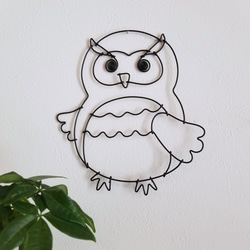 最終値下げ エクセルヒューマン金箔 フクロウの親子 壁掛けアート 最終値下げ エクセルヒューマン金箔 フクロウの親子 壁掛け