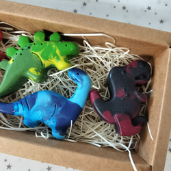 恐竜クレヨンセット＊誕生日プレゼント出産祝い男の子知育玩具 4枚目の画像
