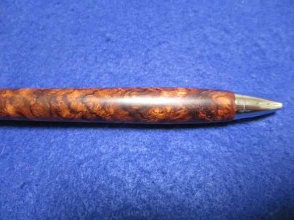 ローズウッドバール　キヌカオイル仕上げ　木軸ボールペン(シャープペンシル)　　　 8枚目の画像