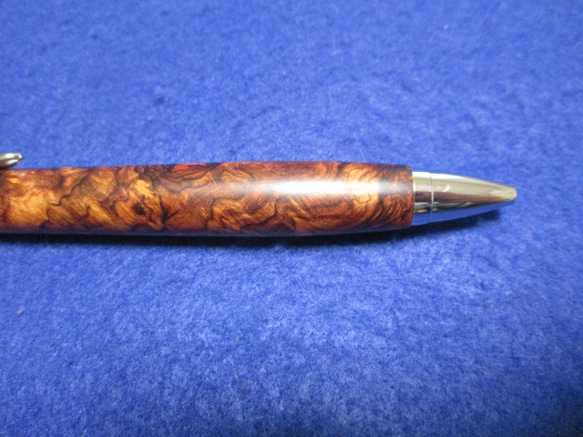 ローズウッドバール　キヌカオイル仕上げ　木軸ボールペン(シャープペンシル)　　　 10枚目の画像