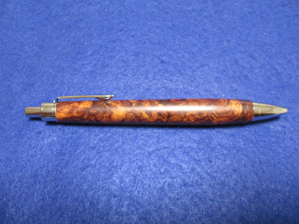 ローズウッドバール　キヌカオイル仕上げ　木軸ボールペン(シャープペンシル)　　　 4枚目の画像