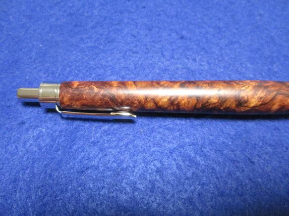 ローズウッドバール　キヌカオイル仕上げ　木軸ボールペン(シャープペンシル)　　　 6枚目の画像