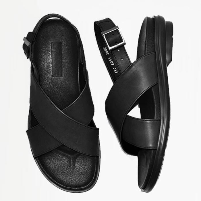 メンズレザーサンダル 本革サンダル メンズサンダル オーダーシューズ 靴 lav