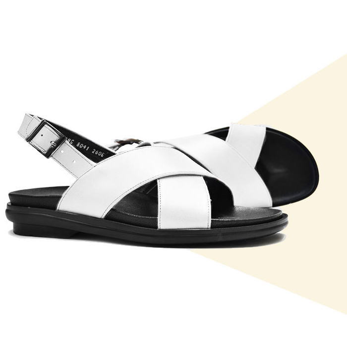 メンズレザーサンダル 本革サンダル メンズサンダル オーダーシューズ 靴 lav