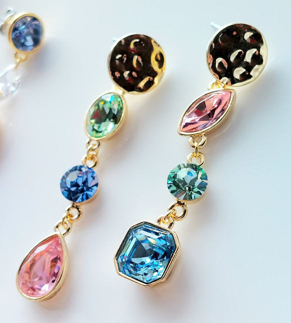 【美品】スワロフスキー ゴルチェ ピアス Amazon | Swarovski スワロフスキー Angelic クリスタル ピアス