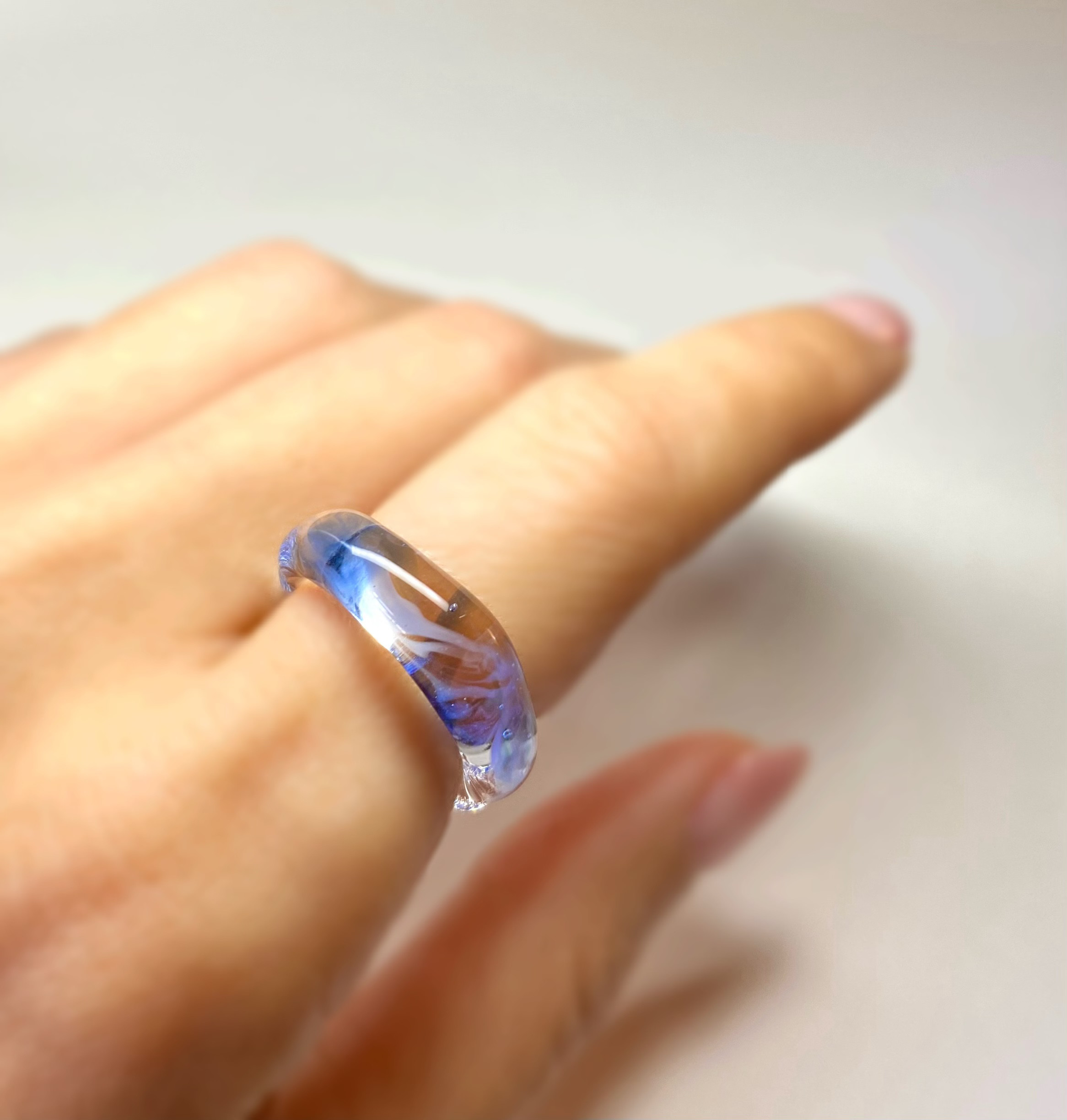プランタン　printemps 新品 ガラスリング　12号　glassring
