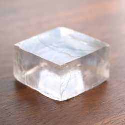 原石☆宝石質 アイスランドスパー（オプティカルカルサイト）220440 1枚目の画像