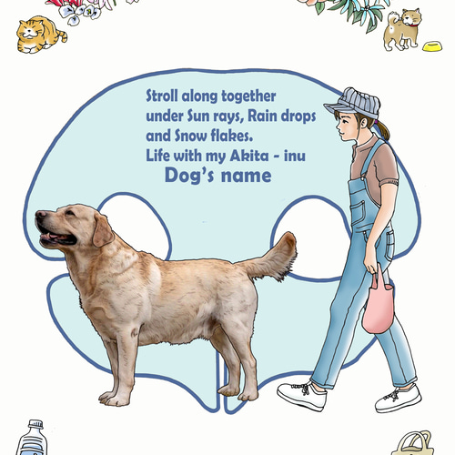 アートパネル ラブラドールレトリバー 33cmx24cm オリジナル 犬