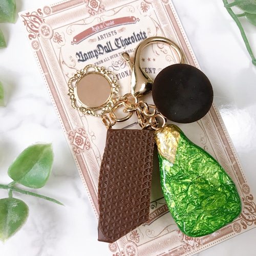 Lucky Cream Chocolate 様　パンケーキのバッグチャーム lucky Cream Chocolate様 くまちゃんバッグチャーム Lucky Cream