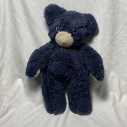 No.007 ネイビーのくま ぬいぐるみ ZUIGURUMI 通販 17666688｜Creema