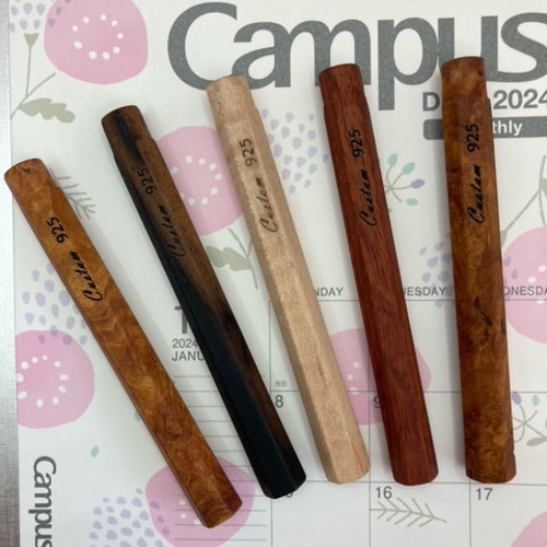 新作 S 25/35シャープペンシル用 杢軸、六角、丸型着せ替え本体 ペン