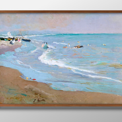 海（青島ビーチ） 油絵 F6 絵画 gallery Ymin 通販 13890292｜Creema