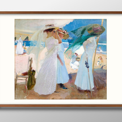 3967□ポスター アート 絵画『ホアキン・ソローリャ』北欧 A3 イラスト