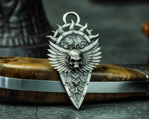 弔いペンダント シルバー925 魂のネックレス 戦没者追悼